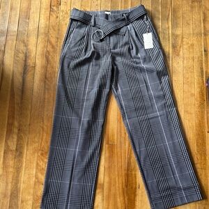 NWT a new day Women's Gray Plaid Dress Pants